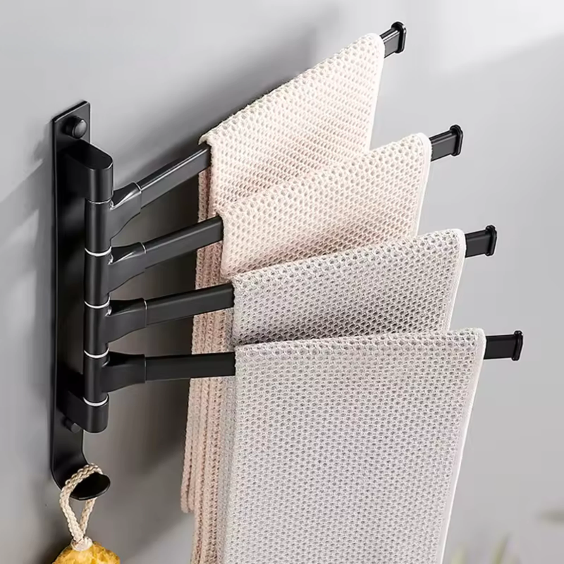 Toalheiro Multi Organizador 180 Graus Moderno Giratório de Parede - Lifys
