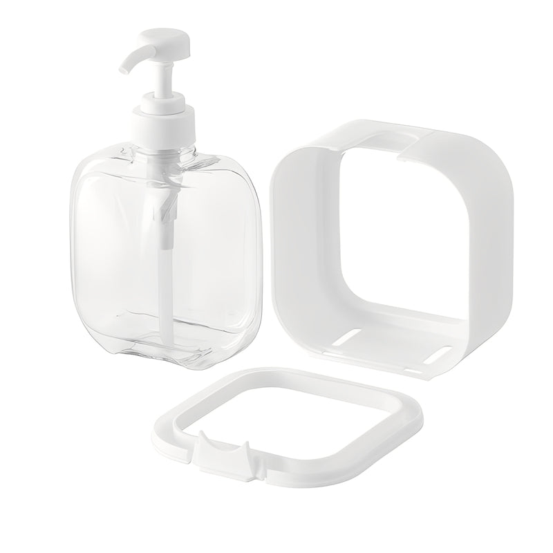 Dispenser de Sabão Reutilizável Elegante e Moderno Para Banheiro - CleanyLife