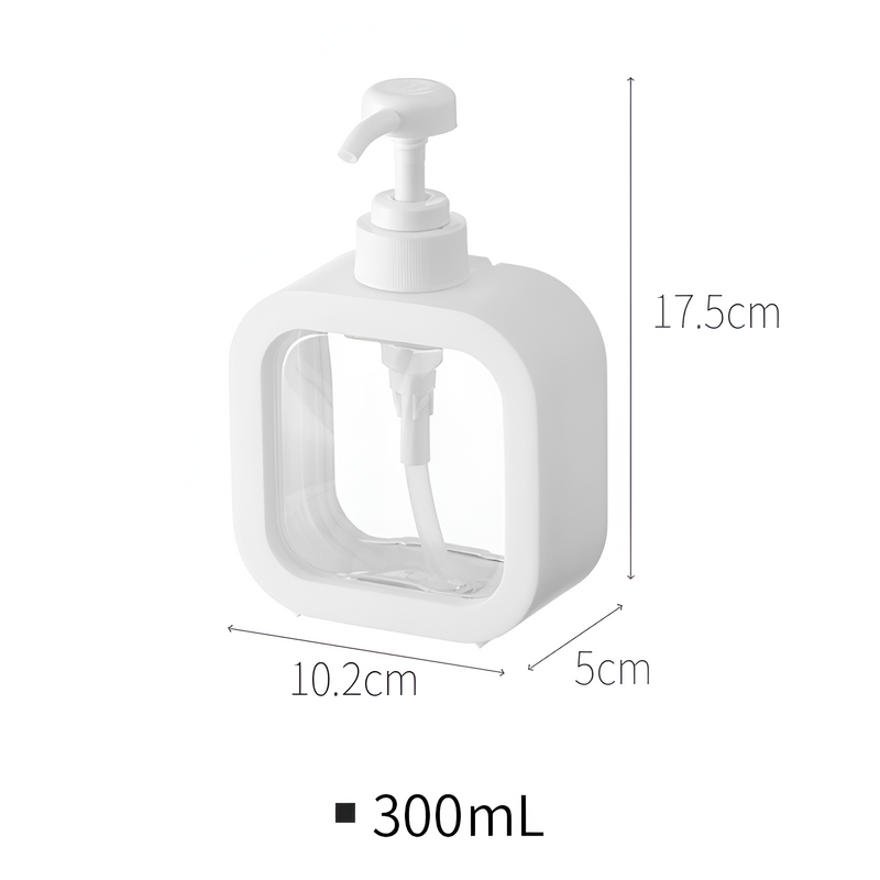 Dispenser de Sabão Reutilizável Elegante e Moderno Para Banheiro - CleanyLife