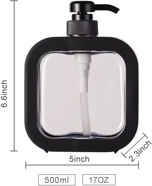 Dispenser de Sabão Reutilizável Elegante e Moderno Para Banheiro - CleanyLife
