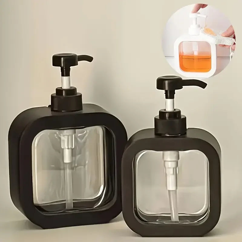 Dispenser de Sabão Reutilizável Elegante e Moderno Para Banheiro - CleanyLife