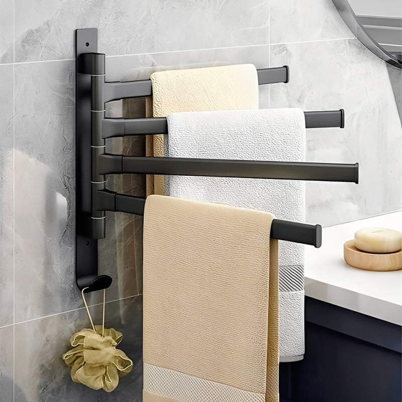 Toalheiro Multi Organizador 180 Graus Moderno Giratório de Parede - Lifys