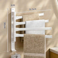 Toalheiro Multi Organizador 180 Graus Moderno Giratório de Parede - Lifys